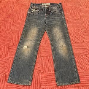 Parasuco size 10 years youth W25L24.75” Distressed Blue Jeans
